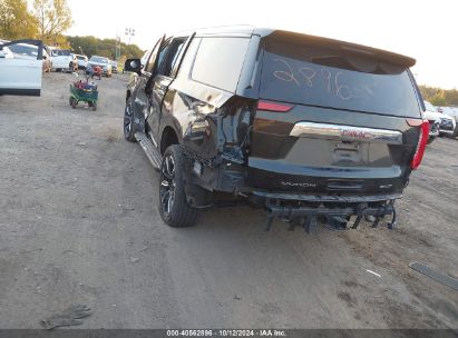 2023 GMC YUKON XL 4WD SLT Black  Gasoline 1GKS2GKD6PR279606 photo #4