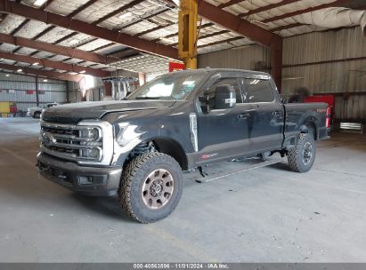 2024 FORD F-250 KING RANCH Black  Diesel 1FT8W2BM2RED19686 photo #3