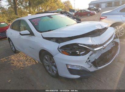 2020 CHEVROLET MALIBU FWD LT White  Gasoline 1G1ZD5STXLF010688 photo #1