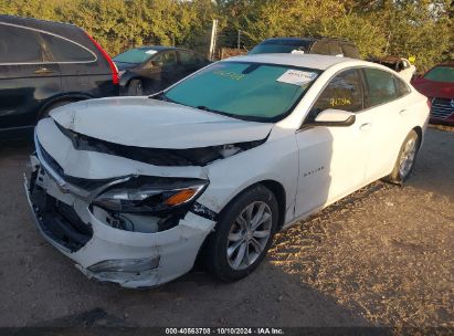 2020 CHEVROLET MALIBU FWD LT White  Gasoline 1G1ZD5STXLF010688 photo #3