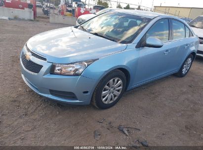 2011 CHEVROLET CRUZE 1LT Blue  Gasoline 1G8ZK5274VZ239217 photo #3