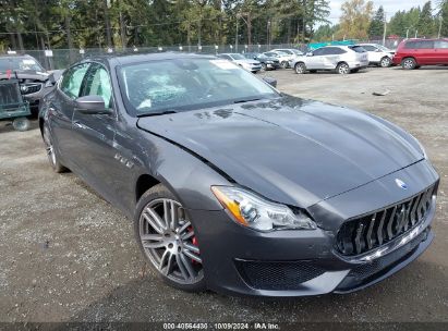 2017 MASERATI QUATTROPORTE S Q4 GRANSPORT Gray  Gasoline ZAM56RRS7H1232075 photo #1