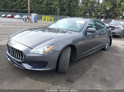 2017 MASERATI QUATTROPORTE S Q4 GRANSPORT Gray  Gasoline ZAM56RRS7H1232075 photo #3