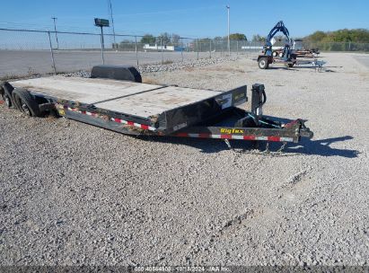 2024 BIG TEX FLATBED TRAILER Black  Other 16V1C2720R2341905 photo #1