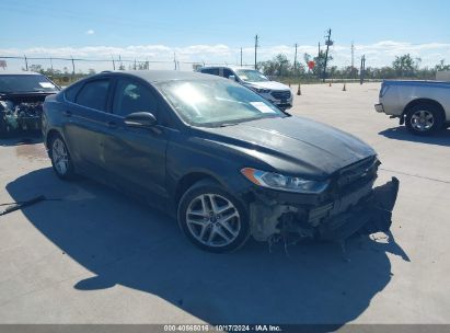 2015 FORD FUSION SE Black  Gasoline 1FA6P0H77F5102033 photo #1