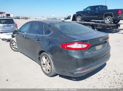 2015 FORD FUSION SE Black  Gasoline 1FA6P0H77F5102033 photo #4