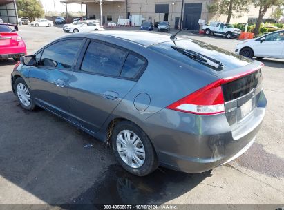 2011 HONDA INSIGHT Gray  Hybrid JHMZE2H31BS002963 photo #4