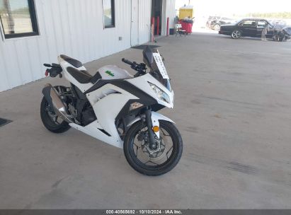 2015 KAWASAKI EX300 B White  Gasoline JKAEX8B10FDA21564 photo #1