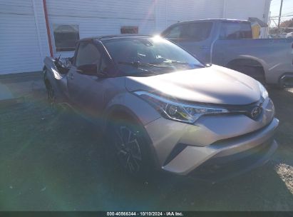 2019 TOYOTA C-HR XLE Silver  Gasoline NMTKHMBX0KR093085 photo #1