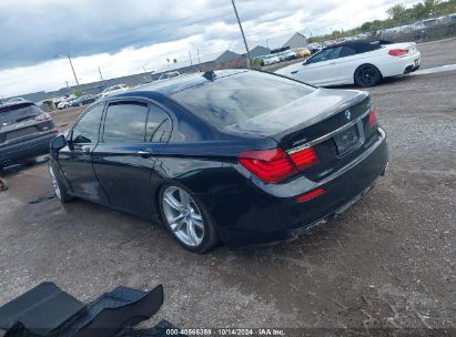 2013 BMW 750LI XDRIVE Black  Gasoline WBAYF8C53DD140028 photo #4