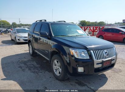 2009 MERCURY MARINER HYBRID Black  Hybrid 4M2CU39389KJ13786 photo #1