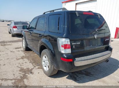 2009 MERCURY MARINER HYBRID Black  Hybrid 4M2CU39389KJ13786 photo #4