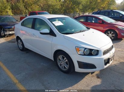 2012 CHEVROLET SONIC 2LT White  Gasoline 1G1JC5SH9C4101975 photo #1