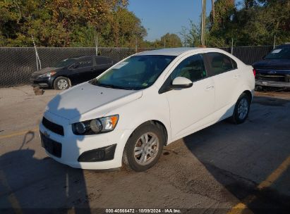 2012 CHEVROLET SONIC 2LT White  Gasoline 1G1JC5SH9C4101975 photo #3