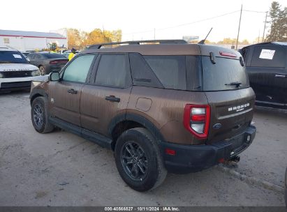 2022 FORD BRONCO SPORT BIG BEND Brown  Gasoline 3FMCR9B64NRE17746 photo #4