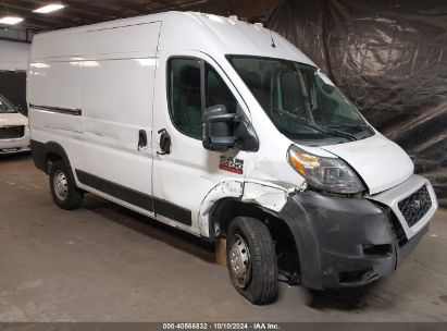 2019 RAM PROMASTER 2500 HIGH ROOF 136 WB White  Flexible Fuel 3C6TRVCG1KE539382 photo #1