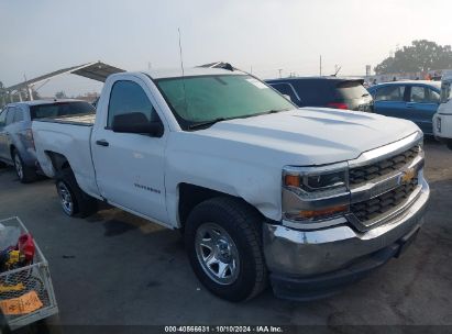 2017 CHEVROLET SILVERADO 1500 LS White  Gasoline 1GCNCNEH8HZ104980 photo #1