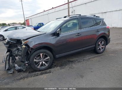 2018 TOYOTA RAV4 ADVENTURE/XLE Gray  Gasoline JTMRFREV6JJ727850 photo #3