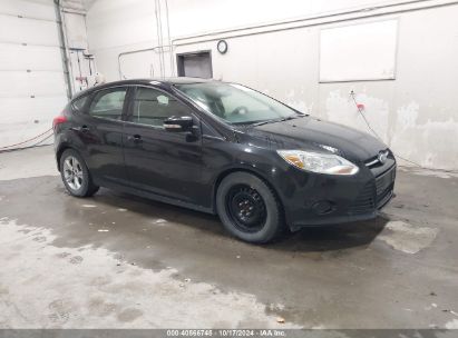 2013 FORD FOCUS SE Black  Gasoline 1FADP3K2XDL267850 photo #1