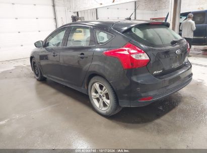 2013 FORD FOCUS SE Black  Gasoline 1FADP3K2XDL267850 photo #4