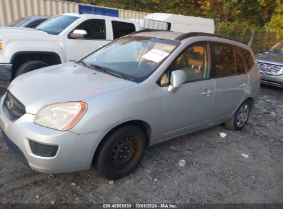 2008 KIA RONDO LX V6 Silver  Gasoline KNAFG526X87138794 photo #3