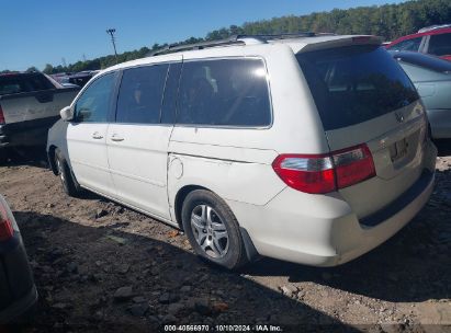 2005 HONDA ODYSSEY EX White  Gasoline 5FNRL38455B002858 photo #4