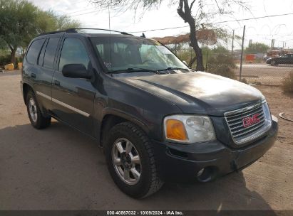 2007 GMC ENVOY SLE Black  Gasoline 1GKDT13S072124509 photo #1