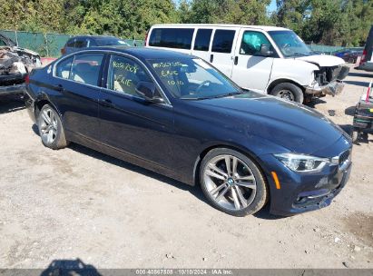 2017 BMW 330I XDRIVE Dark Blue  Gasoline WBA8D9C3XHA011950 photo #1