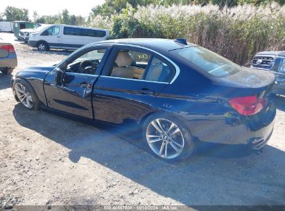 2017 BMW 330I XDRIVE Dark Blue  Gasoline WBA8D9C3XHA011950 photo #4