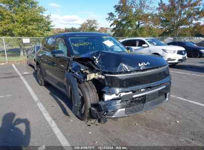 2024 KIA EV9 LIGHT LONG RANGE Black  Electric KNDAB5S13R6028306 photo #1