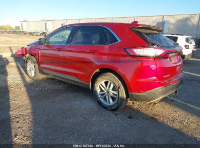 2016 FORD EDGE SEL Red  Gasoline 2FMPK3J94GBC36310 photo #4