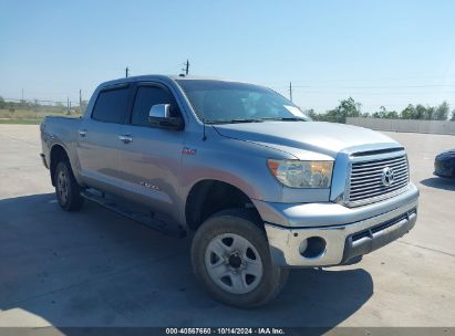 2011 TOYOTA TUNDRA LIMITED 5.7L V8 Gray  Flexible Fuel 5TFHW5F14BX173304 photo #1