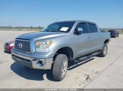 2011 TOYOTA TUNDRA LIMITED 5.7L V8 Gray  Flexible Fuel 5TFHW5F14BX173304 photo #3