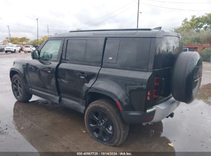 2024 LAND ROVER DEFENDER 110 P300 Black  Gasoline SALEJ7EX9R2286586 photo #4