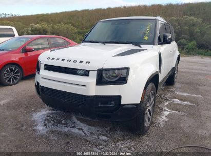 2024 LAND ROVER DEFENDER 110 P400 X-DYNAMIC SE White  Gasoline SALE27EU8R2288381 photo #3