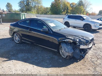 2013 MERCEDES-BENZ C 250 Black  Gasoline WDDGJ4HB7DF964743 photo #1