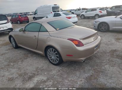 2002 LEXUS SC 430 Gold  Gasoline JTHFN48Y720030823 photo #4