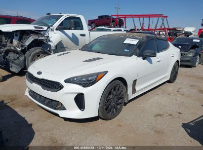 2019 KIA STINGER GT White  Gasoline KNAE35LC7K6051542 photo #3