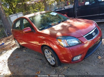 2010 KIA RIO5 SX Red  Gasoline KNADH5A3XA6659120 photo #1