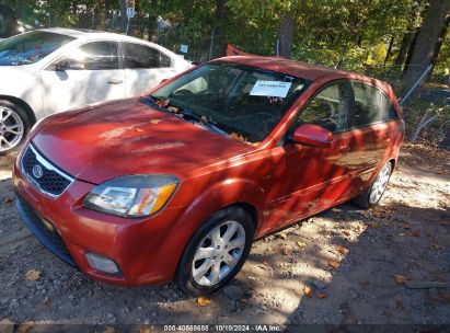 2010 KIA RIO5 SX Red  Gasoline KNADH5A3XA6659120 photo #3