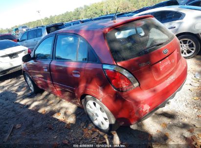 2010 KIA RIO5 SX Red  Gasoline KNADH5A3XA6659120 photo #4