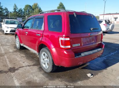 2009 FORD ESCAPE XLT Red  Gasoline 1FMCU03G09KA63722 photo #4