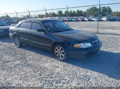 2000 MAZDA 626 ES/LX Black  Gasoline 1YVGF22C8Y5105149 photo #1