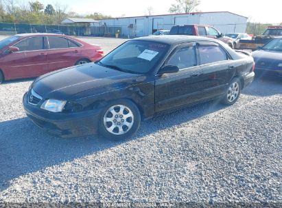 2000 MAZDA 626 ES/LX Black  Gasoline 1YVGF22C8Y5105149 photo #3