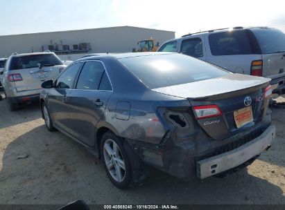 2012 TOYOTA CAMRY SE Gray  Gasoline 4T1BF1FK2CU126603 photo #4