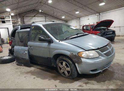 2005 DODGE CARAVAN SXT Light Blue  Gasoline 1D4GP45R55B100344 photo #1