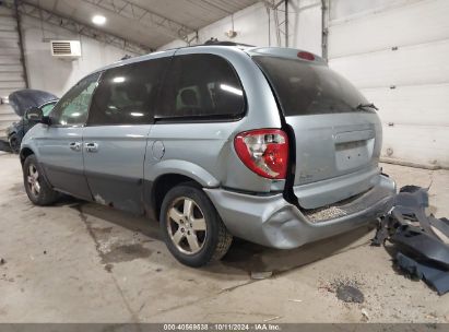 2005 DODGE CARAVAN SXT Light Blue  Gasoline 1D4GP45R55B100344 photo #4