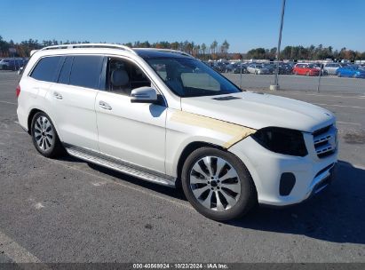 2018 MERCEDES-BENZ GLS 450 4MATIC White  Gasoline 4JGDF6EE1JB007595 photo #1