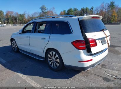 2018 MERCEDES-BENZ GLS 450 4MATIC White  Gasoline 4JGDF6EE1JB007595 photo #4