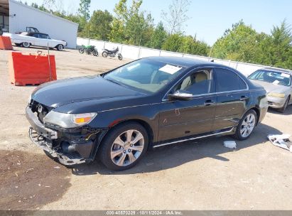 2010 ACURA RL 3.7 Black  Gasoline JH4KB2F6XAC000242 photo #3